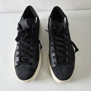 P448 Jack Sneakers Size 42 Men's 9.5-10 Women's 11.5-12 Black Lace-up Shoes
